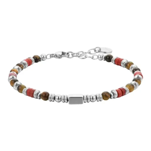 Luca Barra - Bracciale pietre occhio di tigre