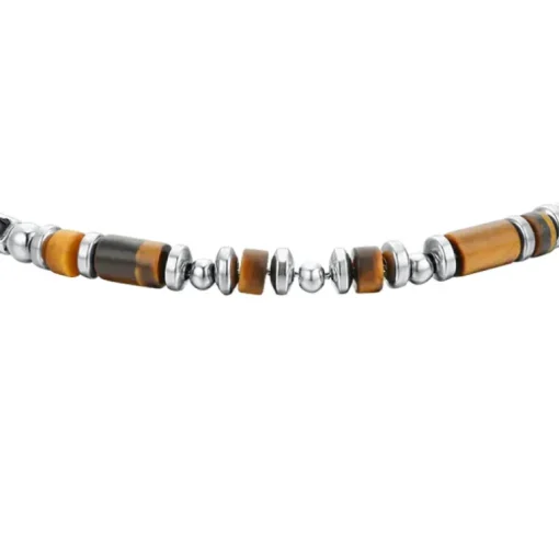 Luca Barra - Bracciale pietra occhio di tigre