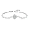 Luca Barra - BRACCIALE TENNIS DONNA IN ACCIAIO CRISTALLI E ZIRCONE BIANCO