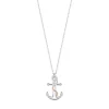 Luca Barra - COLLANA UOMO IN ACCIAIO CON ANCORA IP ROSE ED ELEMENTI IN SILVER