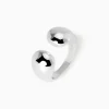 Mabina - Anello chunky aperto in argento Buonumore