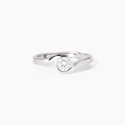 Mabina - Anello in argento con zircone BEATO TRA LE DONNE