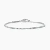 Mabina - Bracciale uomo tennis bianco MINI TENNIS