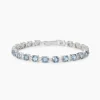 Mabina - Bracciale con acquamarina sintetica CHAPEAU