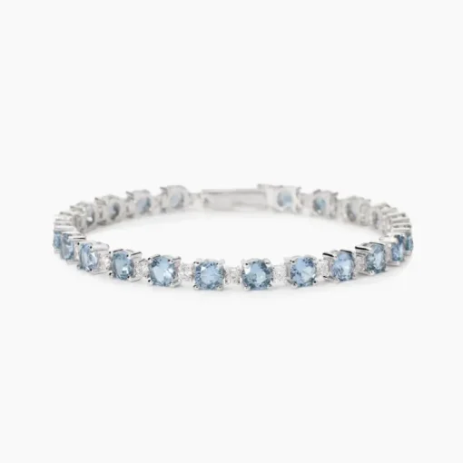 Mabina - Bracciale con acquamarina sintetica CHAPEAU