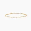 Mabina Bracciale tennis placcato oro con zirconi MINI TENNIS