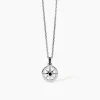Mabina - Collana in argento con rosa dei venti JOURNEY