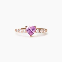 Mabina - Anello donna con tormalina sintetica e zirconi