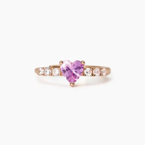 Mabina - Anello donna con tormalina sintetica e zirconi