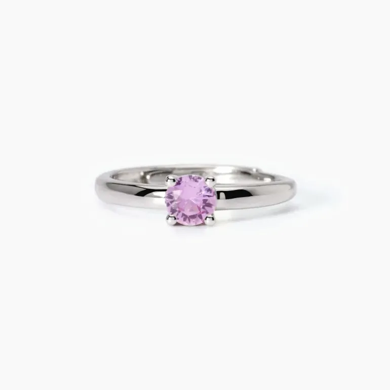 Mabina - Anello donna in argento con tormalina sintetica