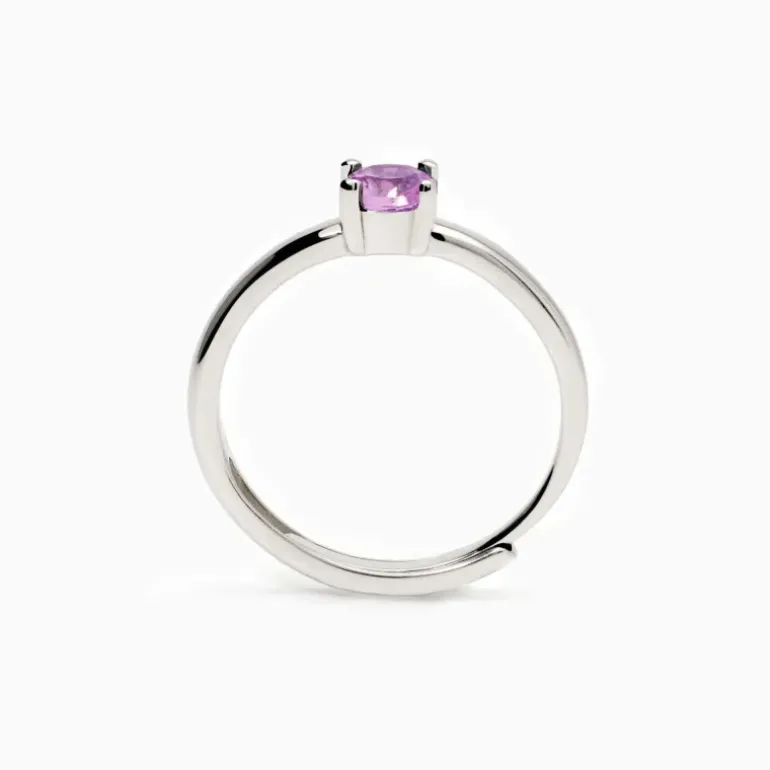 Mabina - Anello donna in argento con tormalina sintetica