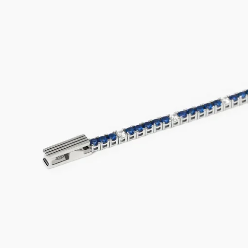 Mabina Bracciale tennis blu TENNIS CLUB