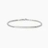 Mabina - Bracciale uomo in argento con zirconi bianchi