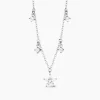Mabina - Collana Girocollo in argento con ciondolo fiore INCANTESIMO