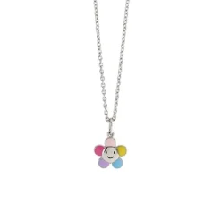 MABINA - Collana Bimba Mabina in Argento e Smalto | Fiore