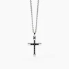Mabina - Collana in argento con croce zirconi MYSTICAL