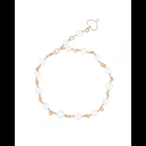 MAMAN ET SOPHIE - BRACCIALE ROSARIO PERLE BIANCHE
