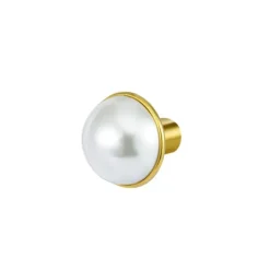 Marlù - Orecchino a lobo con perla 1,1cm