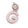 Marlù Charm lettera con cristalli
