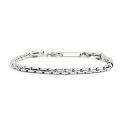 Marlù Bracciale catena oval box 4mm