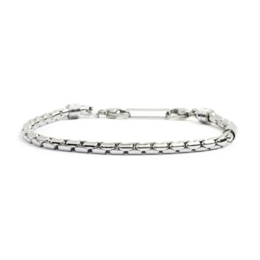 Marlù Bracciale catena oval box 4mm