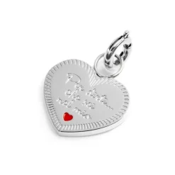 Marlù Charm cuore amica con zircone