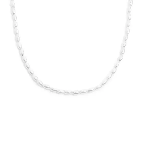 Marlù Collana catena con perle ovali