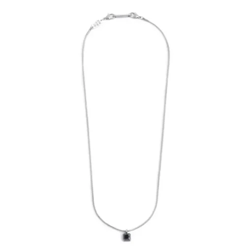 Marlù Collana con zircone nero quadrato