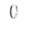 Marlù Orecchino a cerchio 1,7cm con zirconi