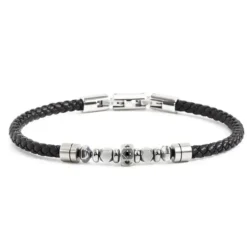 Marlù - BRACCIALE ECOPELLE NERA