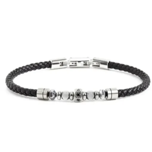 Marlù - BRACCIALE ECOPELLE NERA
