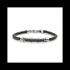 Marlù - BRACCIALE INSERTI NERI E SMALTO NERO