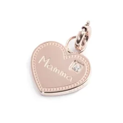 Marlù CIONDOLO cuore mamma con zircone