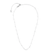 Marlù - COLLANA CON PERLE 3.30MM CATENA 44CM ACCIAIO