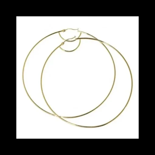 Marlù - ORECCHINO CERCHIO 85 MM PVD ORO
