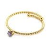 Marlù anello con zircone viola