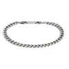 Marlù BRACCIALE ACCIAIO CATENA GRUMETTA 4 MM
