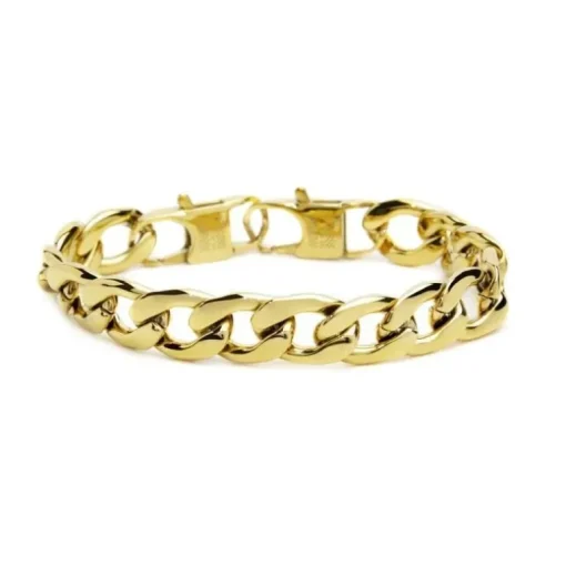 Marlù- Bracciale Catena Grumetta Pvd Oro