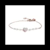 Marlù- Bracciale Cuore Con Cristalli Pvd Rosè