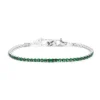 Marlù Bracciale tennis 2,5mm con zircone centrale