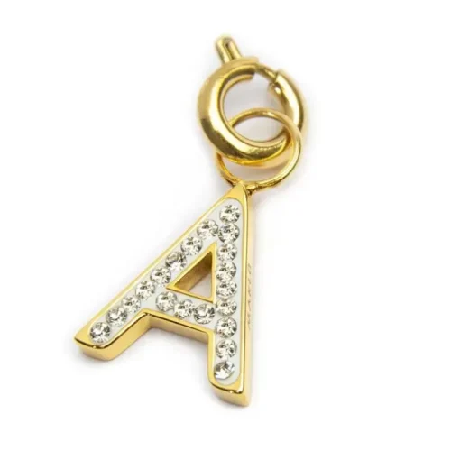Marlù Charm lettera con cristalli