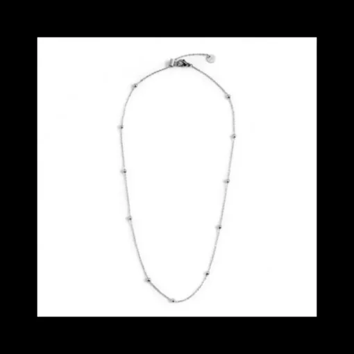 Marlù Collana Acciaio 44Cm Con Sfere