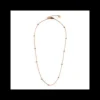 Marlù Collana Acciaio 44Cm Con Sfere Pvd Rosè