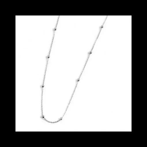 Marlù Collana Acciaio 44Cm Con Sfere
