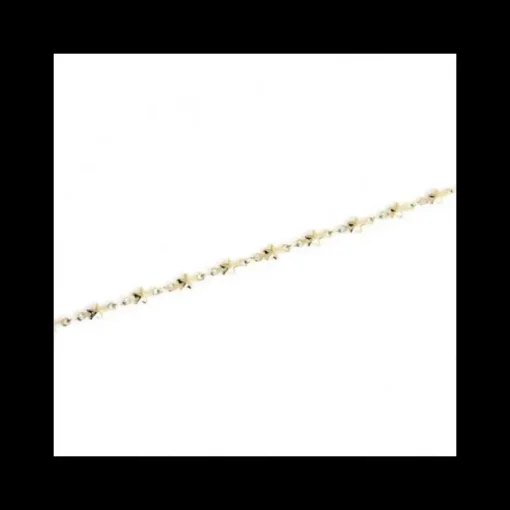 Marlù COLLANA ORO CATENA STELLE 50 CM