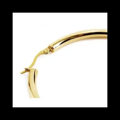 Marlù MONO ORECCHINO PVD ORO CERCHIO DIAMETRO 6,1CM