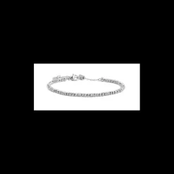 MARLÙ-BRACCIALE EMATITE CROMATA ACCIAIO