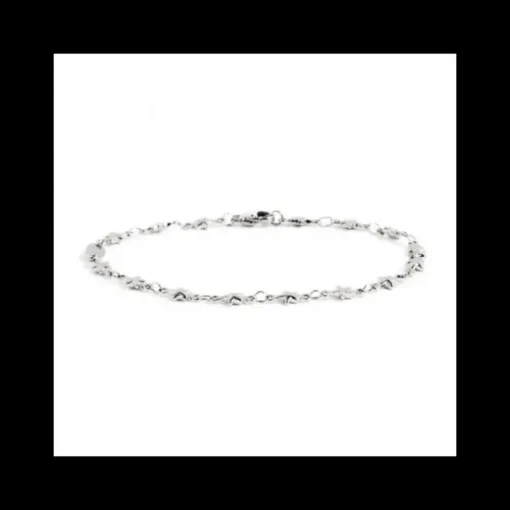 Marlu BRACCIALE ACCIAIO CATENA STELLE