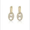 MEWO JEWELS Orecchini con maglia marina pendente zirconata