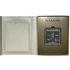 Namuri - LINGOTTO 1 GRAMMO ORO 18KT e DIAMANTE 0,03CT G VS1